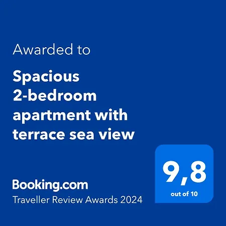 公寓 Spacious 2-bedroom With Terrace Sea View *